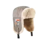 Ushanka Earflap Ski Hat Grey