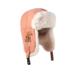 Ushanka Earflap Ski Hat Orange