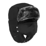 Waterproof Winter Pilot Ushanka Trapper Hat FRONT